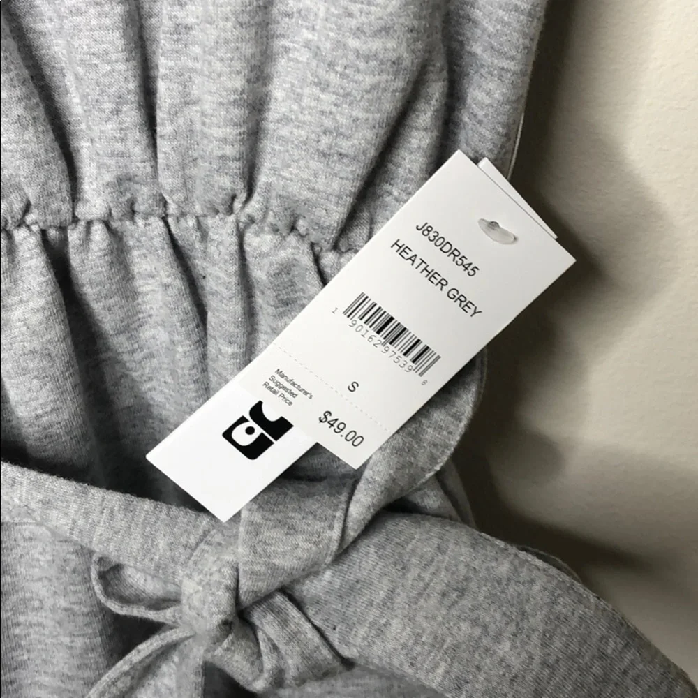 Girl Joe's gray sweatshirt material dress - Picture 9 of 10